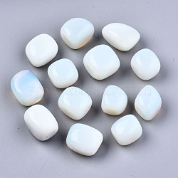 Opalite Beads, Tumbled Stone, No Hole/Undrilled, Nuggets, 22~27x19~25x17~23mm, about 250~300g/bag(G-N332-021)