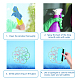 Waterproof PVC Colored Laser Stained Window Film Adhesive Stickers(DIY-WH0256-053)-3