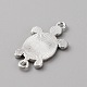 合金エナメル コネクタ チャーム(ENAM-WH0061-47H)-2