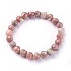 Natural Plum Blossom Jade Beads Stretch Bracelets(BJEW-F380-01-B08)-2