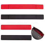 WADORN 4Pcs 4 Style Rectangle Felt Bag Base Shaper, Saver and Insert for Wallet on Chain Bag, Mixed Color, 18~25.9x2.9~2.95x0.6cm, 1pc/style(DIY-WR0003-10)