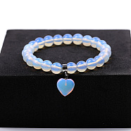 Synthetic Opalite Stretch Bracelets, No Size(ZS4670-2)