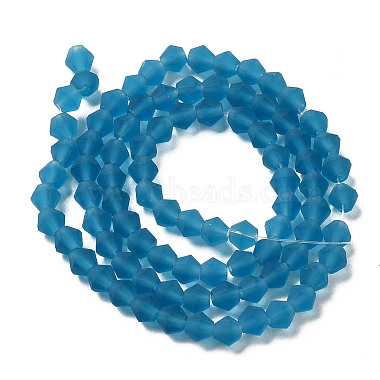 Imitate Austrian Crystal Frosted Glass Beads Strands(GLAA-F029-TM2mm-B01)-3
