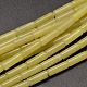 Natural Lemon Jade Column Beads Strands(G-F247-10)-1