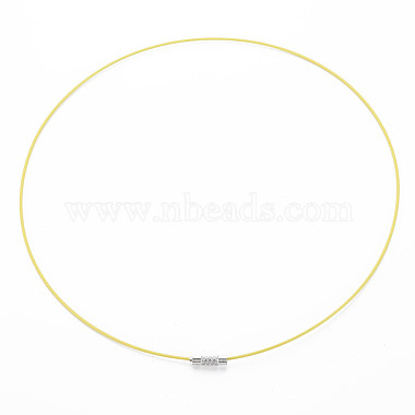 Stainless Steel Wire Necklace Cord DIY Jewelry Making(TWIR-R003-02)-2