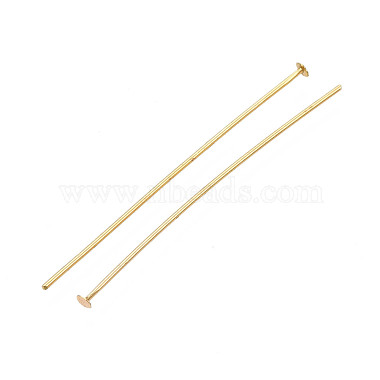 Brass Flat Head Pins(KK-N231-285)-2