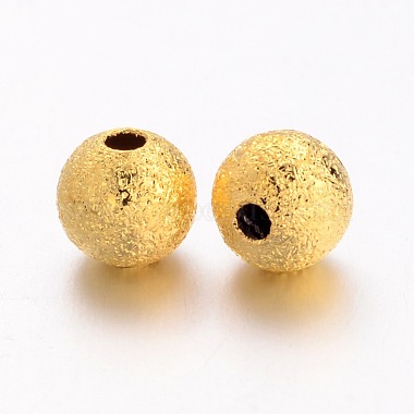 Brass Textured Beads(EC248-NF-M)-3