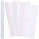 4 Sheets 4 Colors PVC Clear Self-adhesive Transfer Film(DIY-BC0004-65)-1