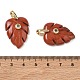 Natural Red Jasper Pendants(GG-CBA105B-01G-G)-3
