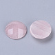 Natural Rose Quartz Cabochons(G-T062-25)-2