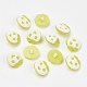 Acrylic Apple Shank Buttons(BUTT-E042-07)-1