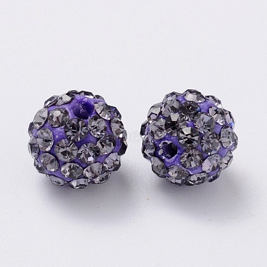 Pave Disco Ball Beads(RB-H258-8MM-539)-2