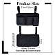 Polyester Wheelchair Storage Bags(DIY-WH0888-879)-2