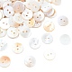 2-Hole Shell Flat Round Buttons(BUTT-P012-09)-1