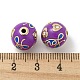 Golden Alloy Enamel Beads(FIND-E044-25G)-3