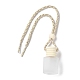 Glass Perfume Bottles Air Freshener Diffuser Bottle Hanging Ornament(AJEW-P111-01C)-2