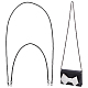WADORN 2Pcs 2 Style Iron Wheat Chain Bag Straps(DIY-WR0002-44)-1