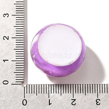 Electroplate UV Plating Opaque Fruit Resin Cabochons(CRES-U004-03D)-3