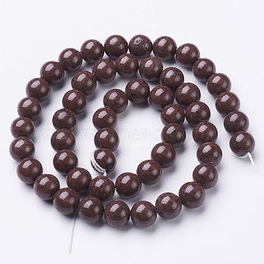 Natural Mashan Jade Round Beads Strands(G-D263-8mm-XS14)-5