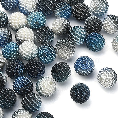 50Pcs Imitation Pearl Acrylic Beads(OACR-YW0001-11J)-2
