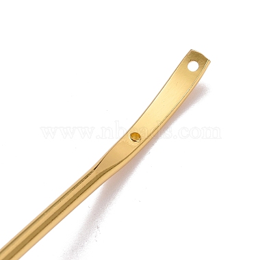 Brass Hair Stick Findings(KK-F830-03G)-3