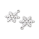 Rhodium Plated 925 Sterling Silver Charms(STER-C003-19P)-2