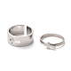 304 Stainless Steel Finger Rings Sets(RJEW-F117-02P)-2