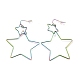 Boucles d'oreilles pendantes double étoile ouverte interlock(EJEW-C007-01M)-1