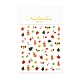 Christmas Nail Stickers Decals(MRMJ-R128-SD-M)-3