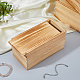 4Pcs Pine Wood Storage Boxes with Sliding Lid(CON-FH0001-58)-4