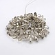 Half Plated Faceted Teardrop Electroplate Glass Pendants Beads Strands(GLAA-A023A-HP04)-2