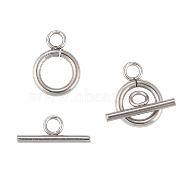 304 Stainless Steel Toggle Clasps(STAS-F114-04P-B)-2