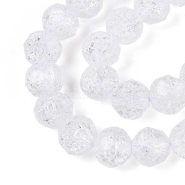 透明クラックルガラスビーズ連売り(GLAA-N053-8mm-11)-3