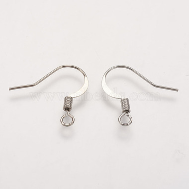 Brass French Earring Hooks(KK-Q366-P-NF)-2