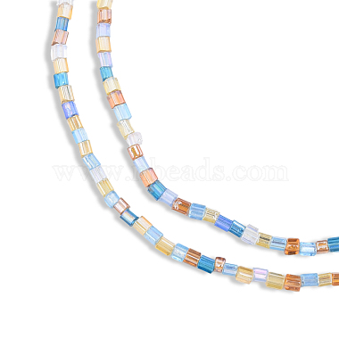 Transparent Glass Beads Strands(GLAA-N047-02)-4