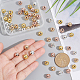 Elite 60Pcs 4 Colors Rack Plating Brass Beads(KK-PH0009-19)-5