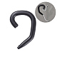 (Clearance Sale)Reusable Silicone Ear Hook(AJEW-E034-82B)-1