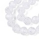 透明クラックルガラスビーズ連売り(GLAA-N053-8mm-11)-3