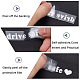 Laser PVC Drive Safe Self Adhesive Car Stickers(STIC-WH0013-09A)-6