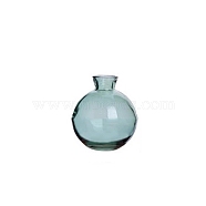 Glass Vase Miniature Ornaments, Micro Landscape Home Dollhouse Accessories, Pretending Prop Decorations, Light Sea Green, 75x90mm(PW-WG07CE6-01)