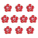 10Pcs Handmade Lampwork Beads(LAMP-TADJ0001-01A)-2