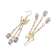 Golden 304 Stainless Steel Butterfly Chandelier Earrings(EJEW-JE05731)-5