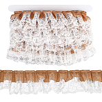 Polyester Lice Trim Ribbons, Clothes Accessories, Peru, 2 inch(50mm)(SRIB-WH20020-054C)