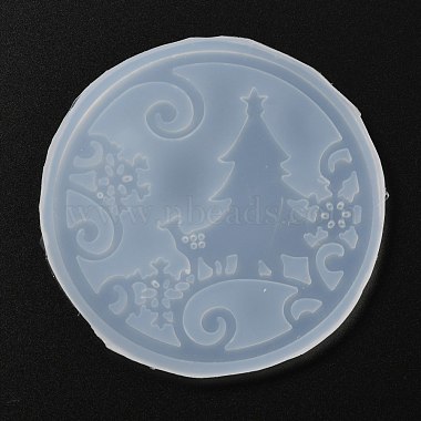 Christmas Coaster Food Grade Silicone Molds(DIY-H145-09)-2