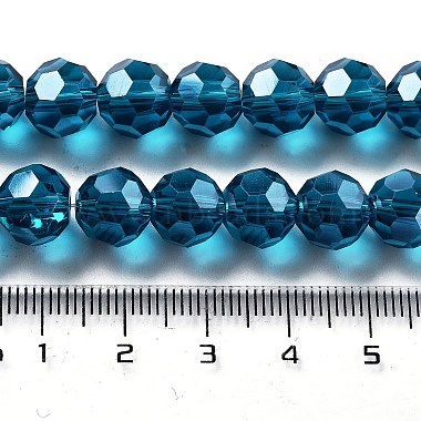 plaquent verre transparent perles brins(EGLA-A035-T10mm-A12)-4