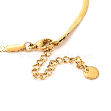 304 Stainless Steel Snake Chain Necklaces(NJEW-F285-01B)-4
