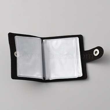 2 Inch Leather Cover Mini Photocard Holder Book(AJEW-WH0248-366A)-3