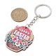 8Pcs 8 Styles Easter Wooden Keychains(KEYC-JKC00719)-3