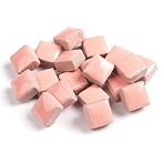 Square Shape Porcelain Mosaic Tiles, for DIY Mosaic Art Crafts, Picture Frames and More, Pink, 10x10mm, about 205pcs/set(PW-WGA2153-16)