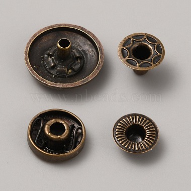 Alloy Snap Button(FIND-WH0421-74G)-2